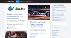 Desktop Screenshot of laenredadera.net