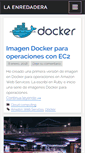 Mobile Screenshot of laenredadera.net
